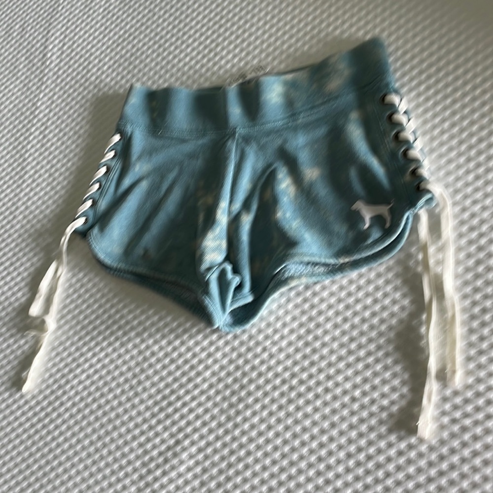 🩵NWT🩵VS PINK Laced Up Shorts 2/$50